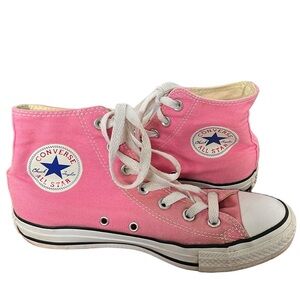 Converse All Star Boston  Pink Hi Top Sneakers